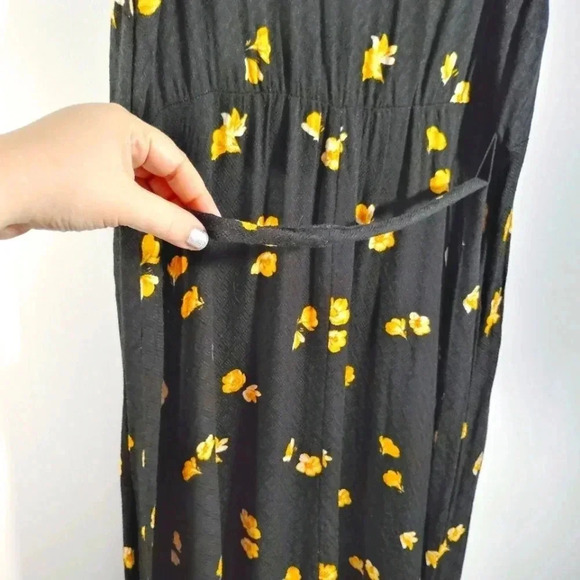 Knox Rose Dress Sleeveless Sharkbite Handkerchief Hem Large - Picture 9 of 12